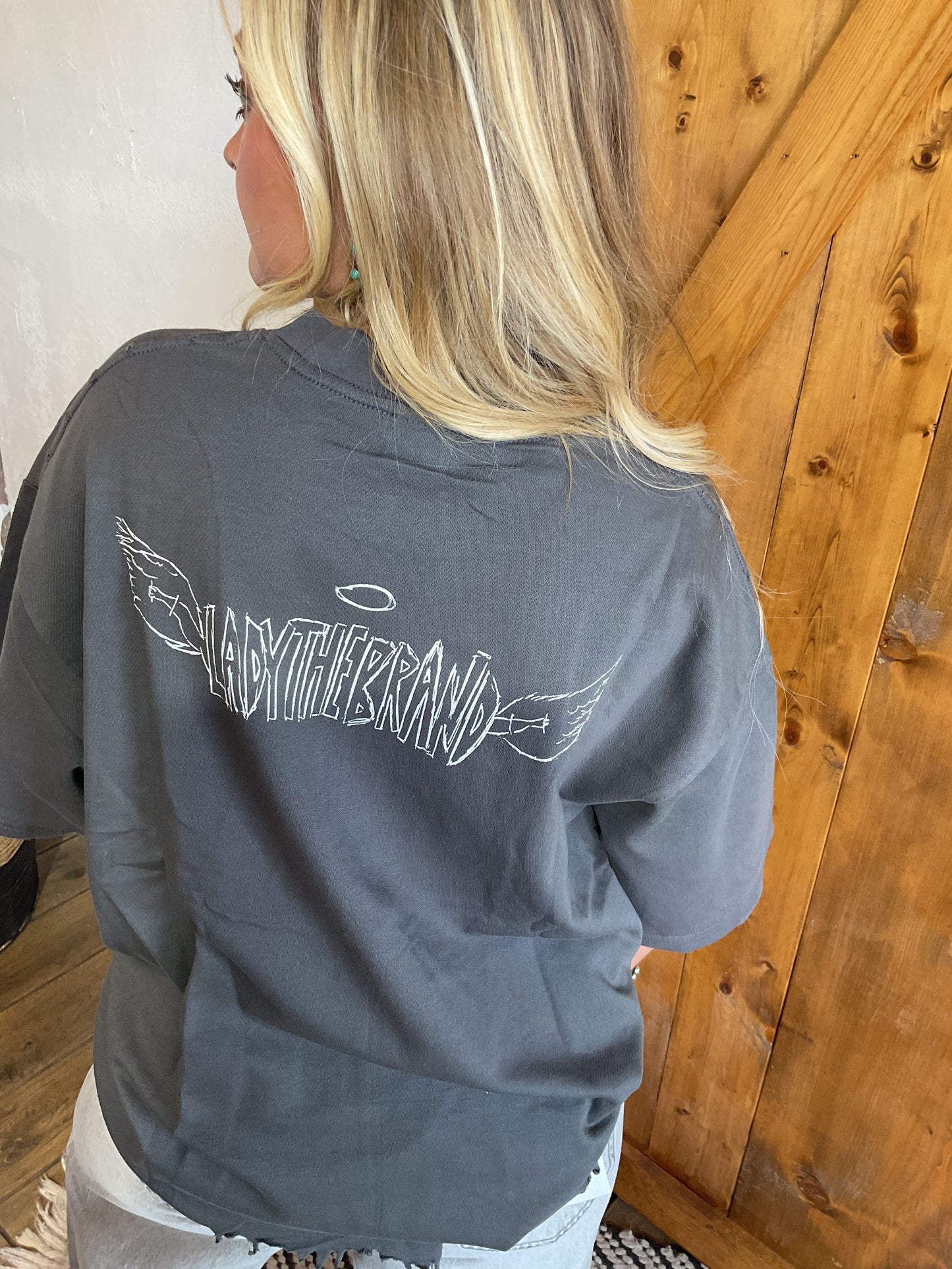 Cowboy take me away tee