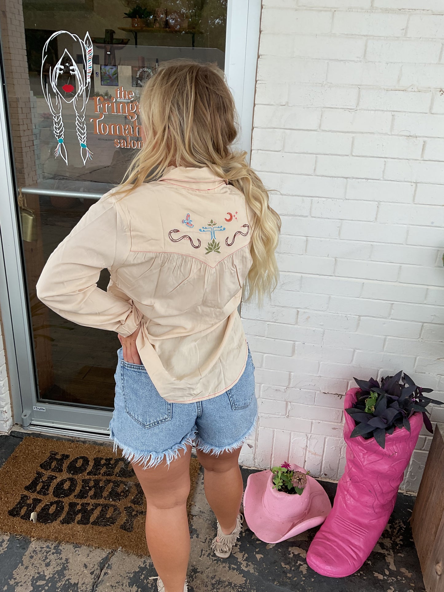 Mesa button down