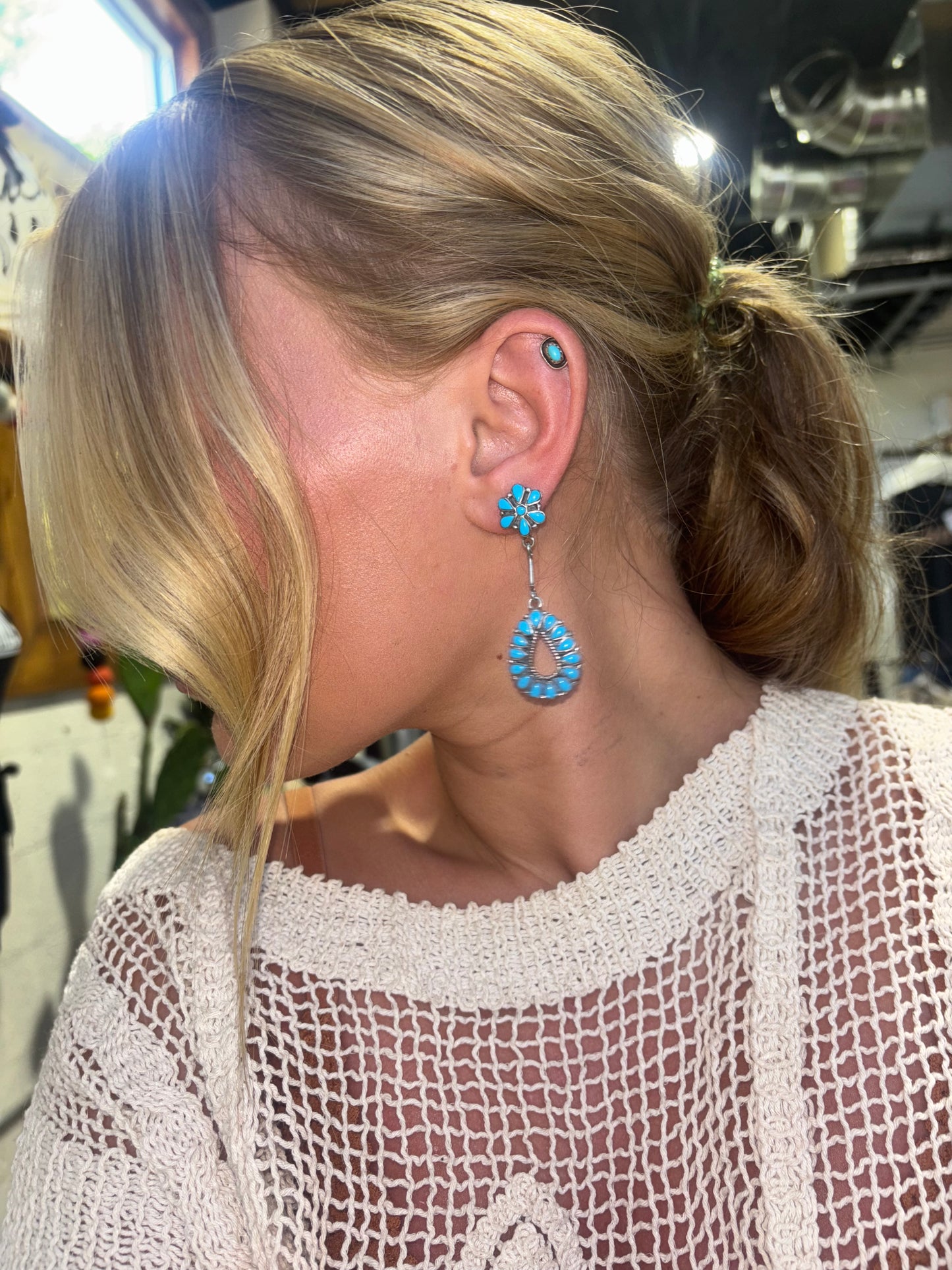 Jodie Turquoise Earrings