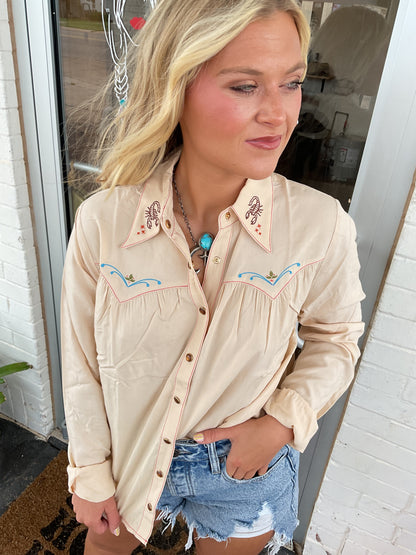 Mesa button down