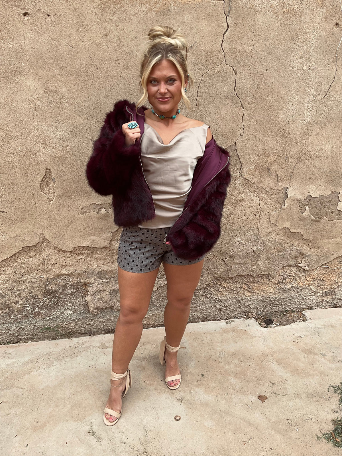 Winnie fur coat