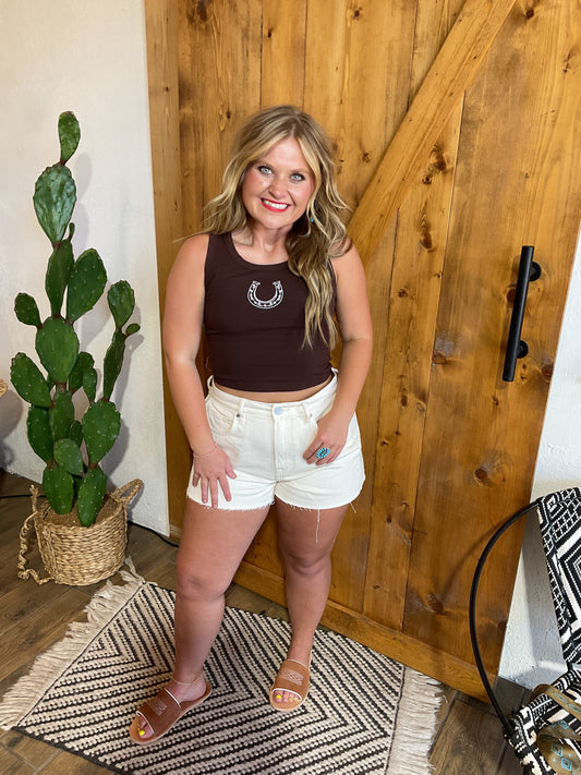 Ava Cream Short