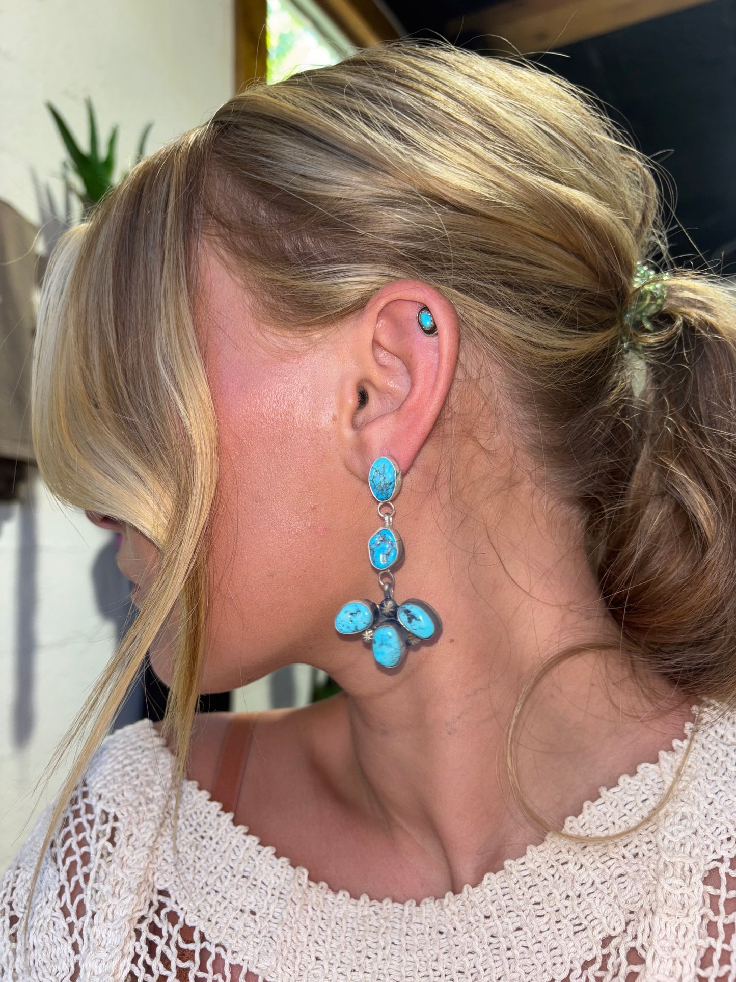 Ryan Turquoise Earrings