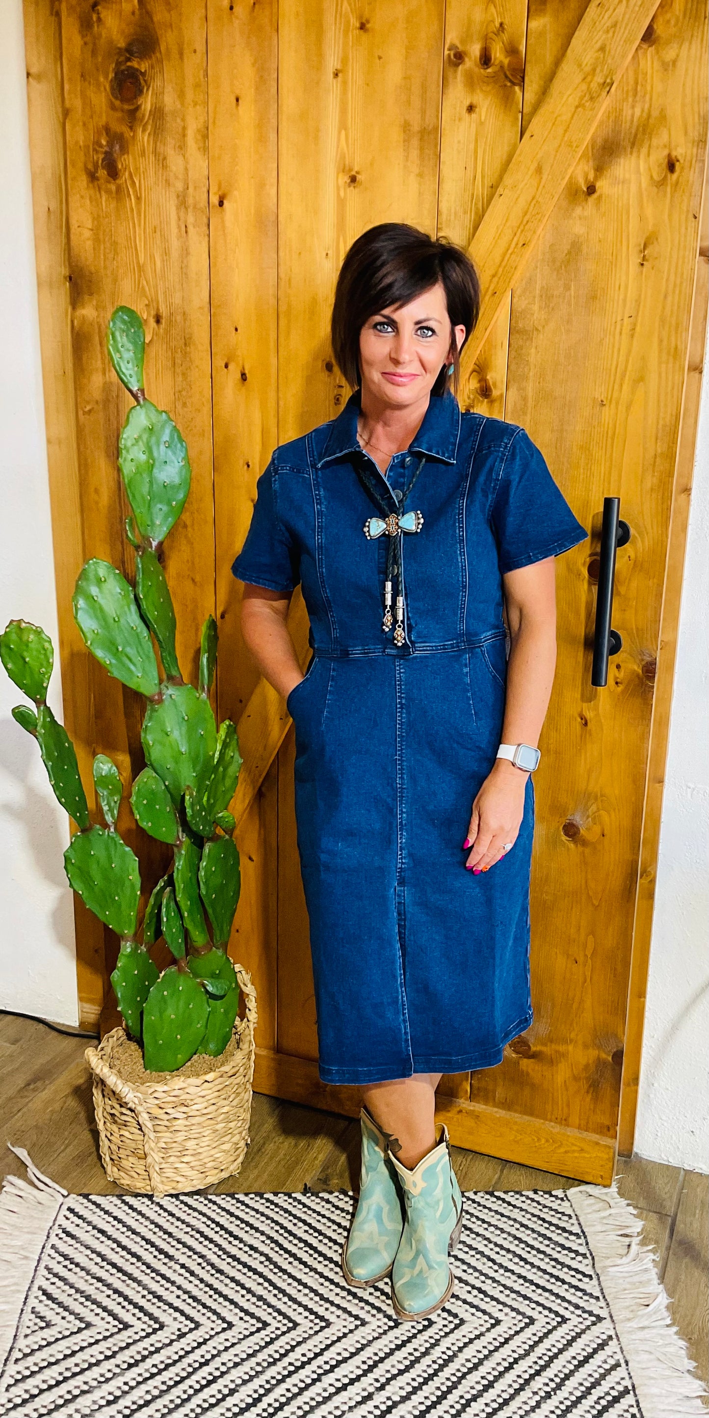 Dillion Denim Dress