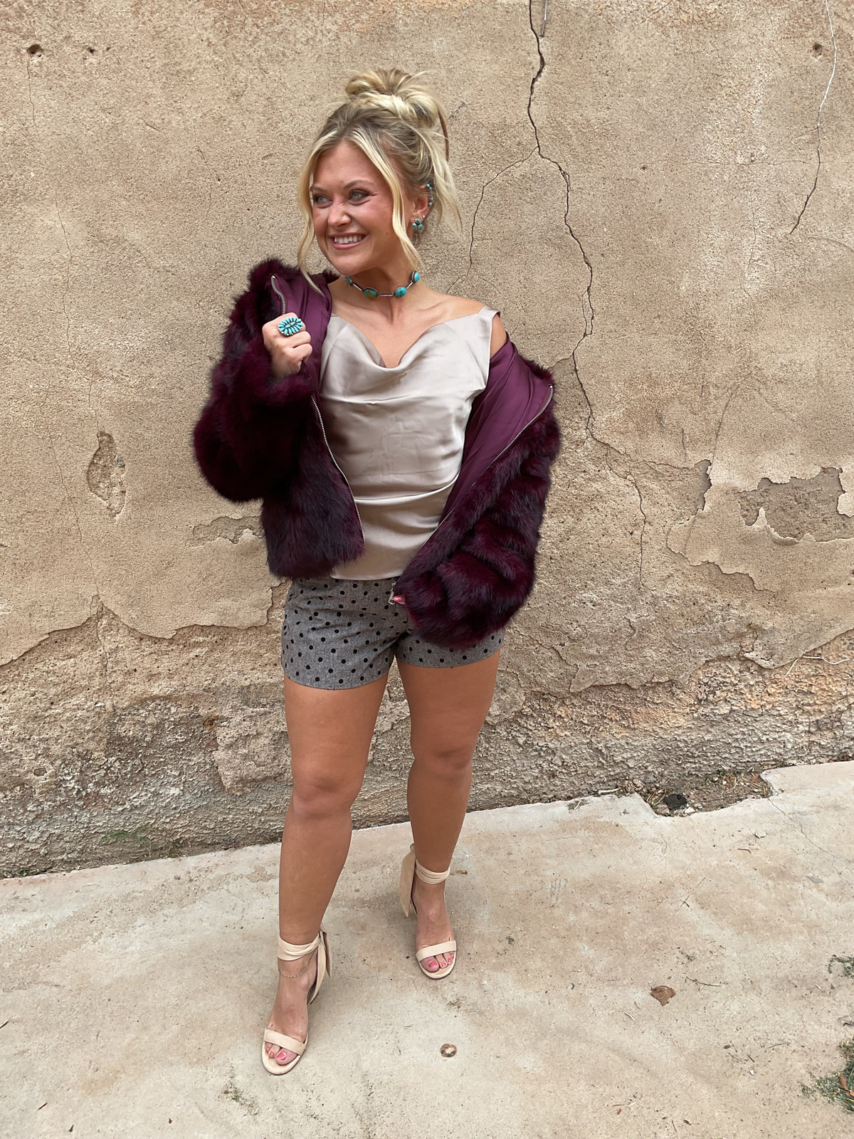 Winnie fur coat