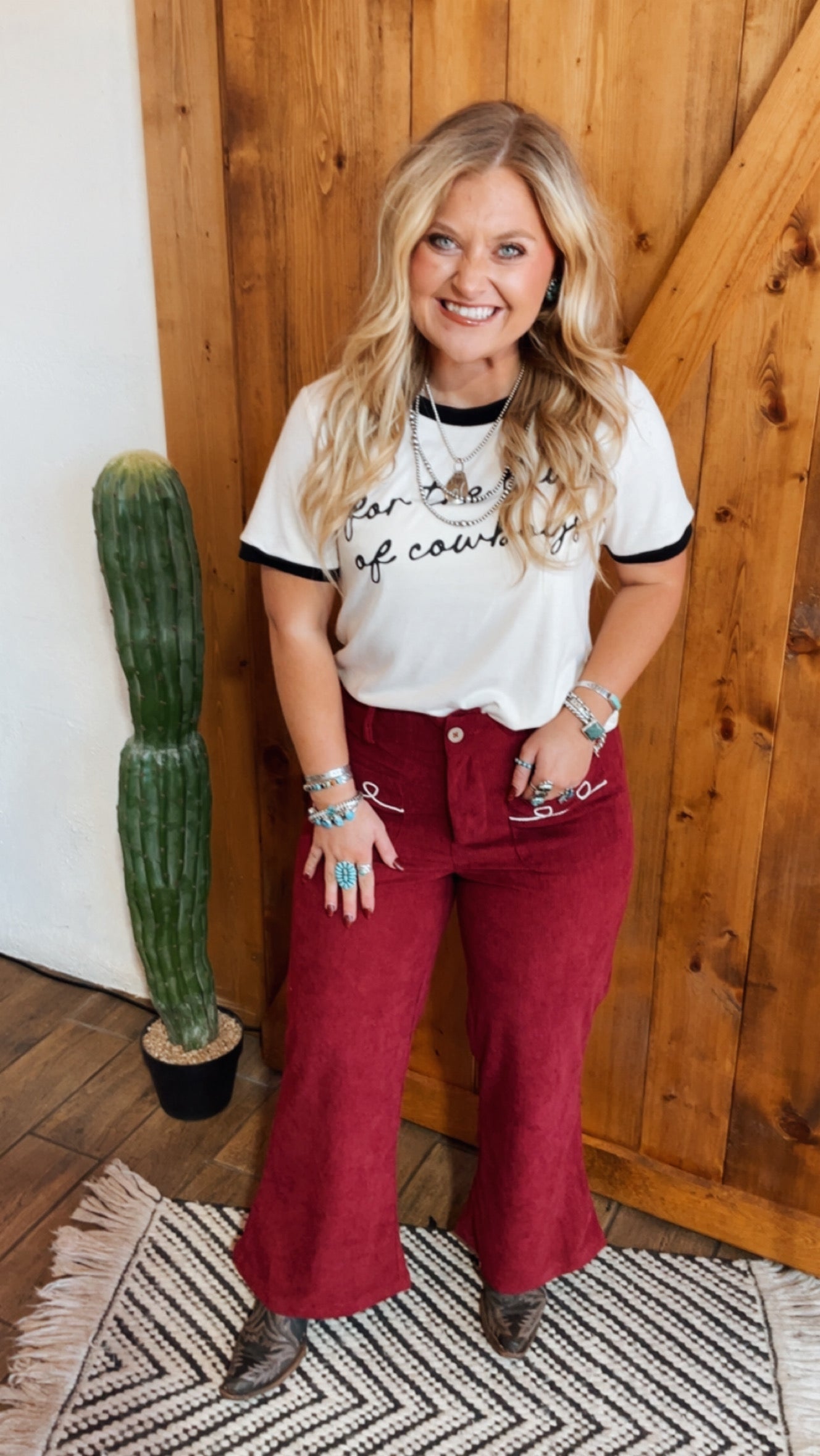 For the love of Cowboys Tee