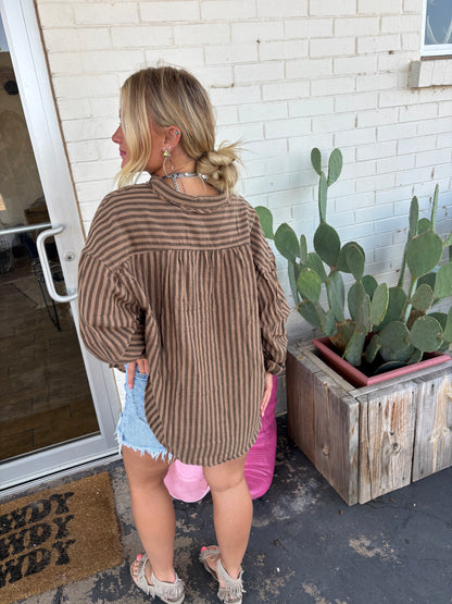 Morgan button down
